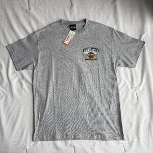 50% OFF / NWT Harley Davidson Armed Forces of Guam Gray T-Shirt Men's Size Large